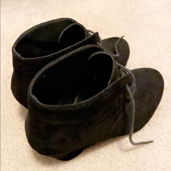wedge boots - Picture 1 of 1